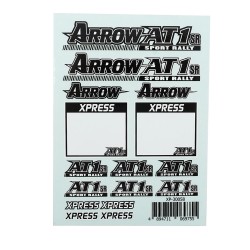 Execute AT1SR Logo Sticker Decal A6 148x105mm